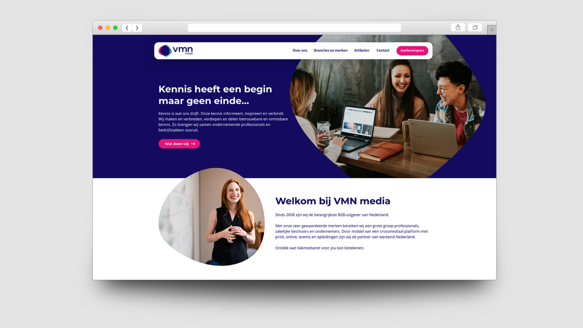 VMN media website