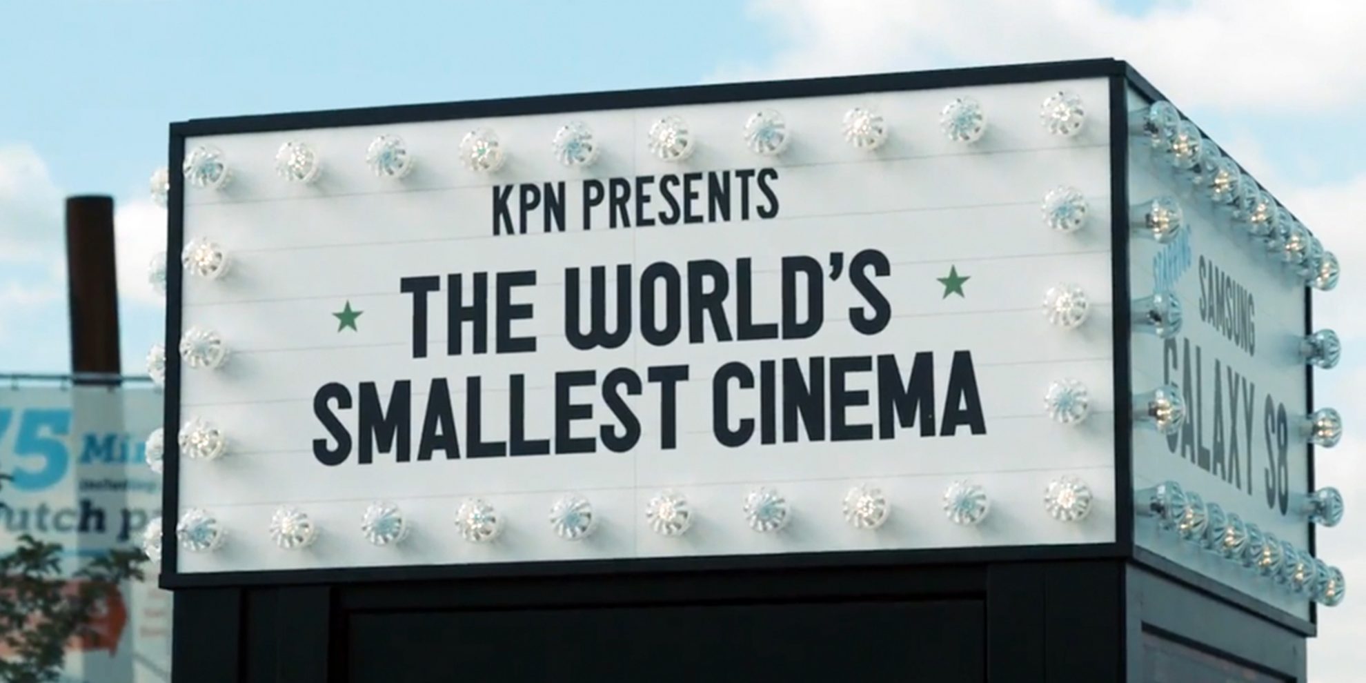 World's smallest cinema